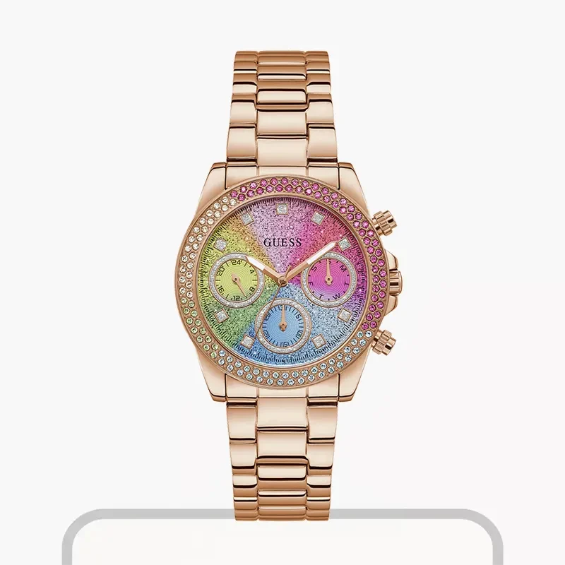 Guess Sol Multifunction Multi-Color Dial Ladies Watch- GW0483L3